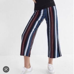 Striped cotton pants from Urban Outfitters
